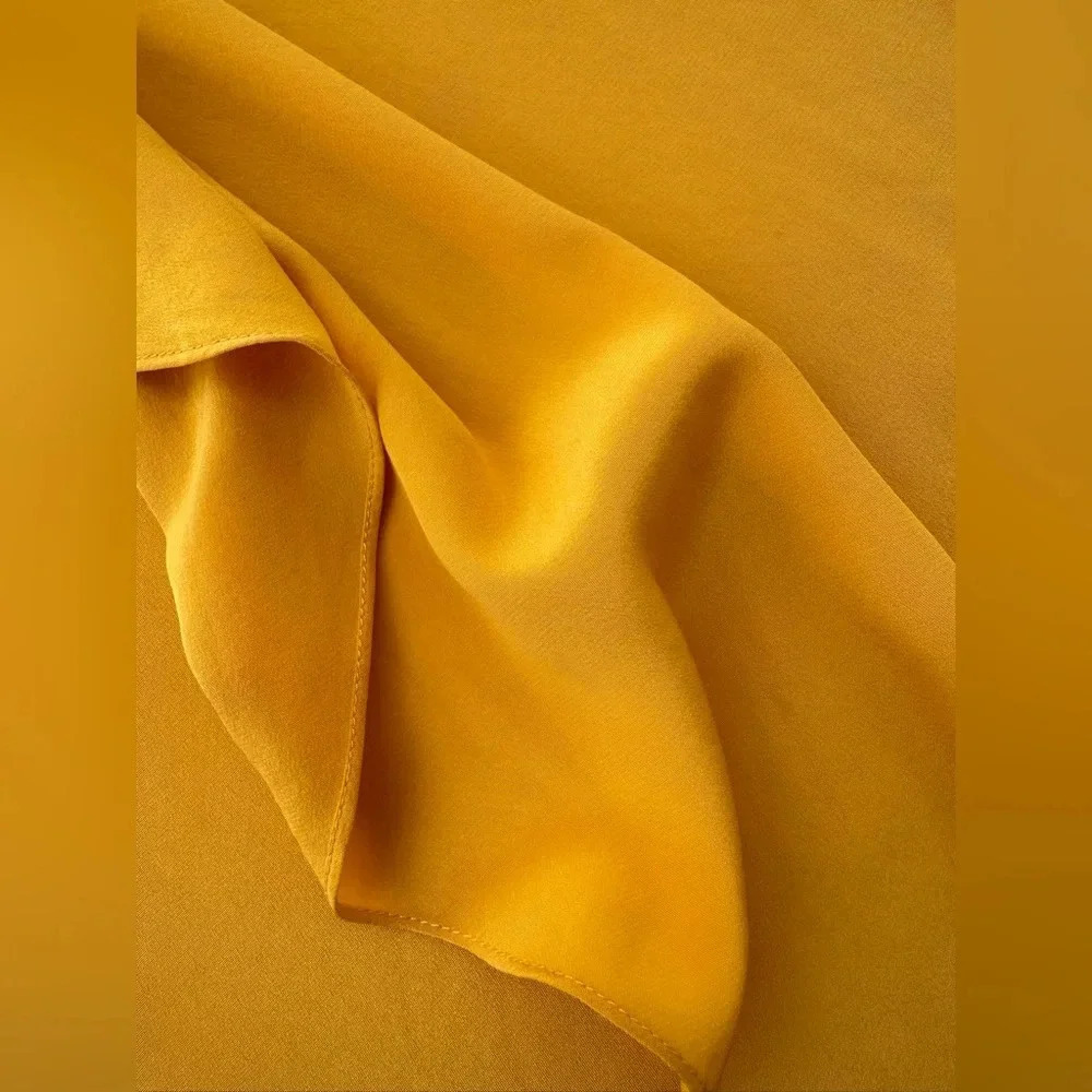 Phillip Lim 3.1 100% Silk Yellow Dress 0 - Picture 5 of 11
